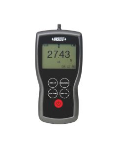 Digital Force Gauge: 22 lbf Max Force Measured, 0 lbf Min Force Measured, Std, 0.005 lbf, LCD