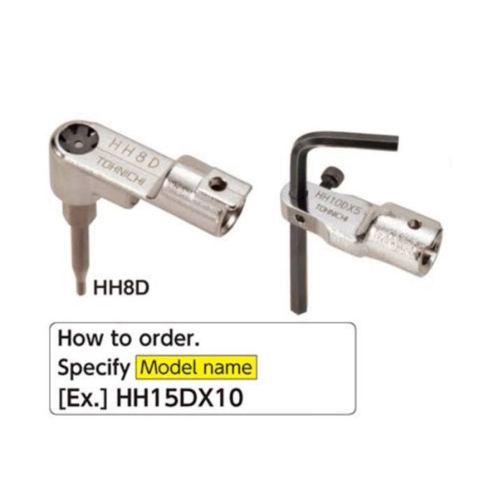 Hex Key Head, 10D, 6mm