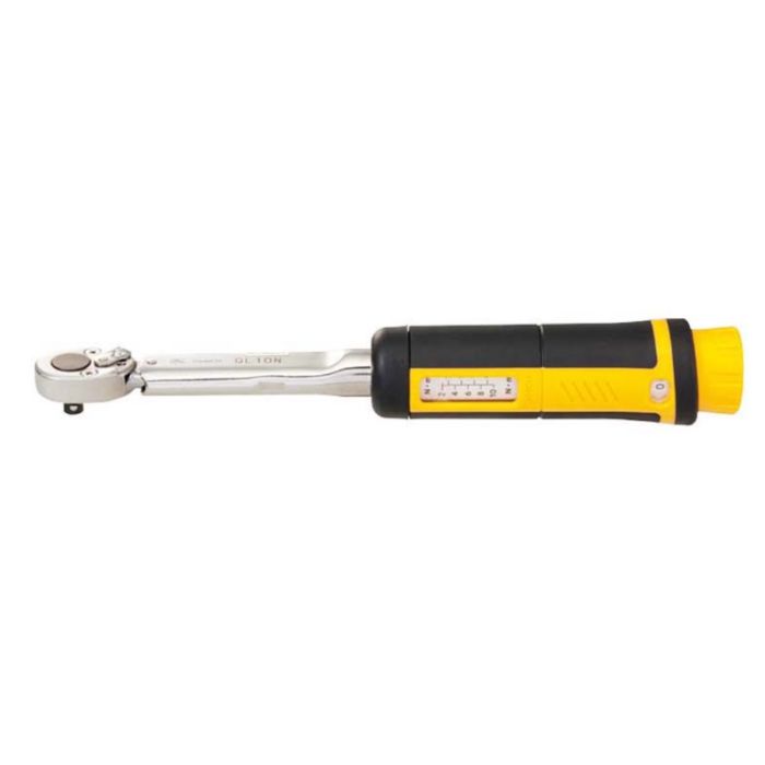 1/4" Sq Dr Ratchet Adjustable Torque Wrench, 0.4～2 N.m