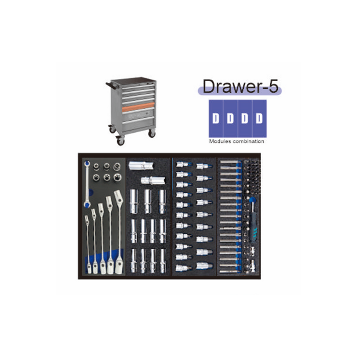 71 pcs Bit & Socket Set