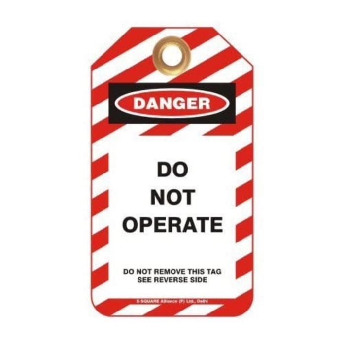 Safety Tag  (DO NOT OPERATE)