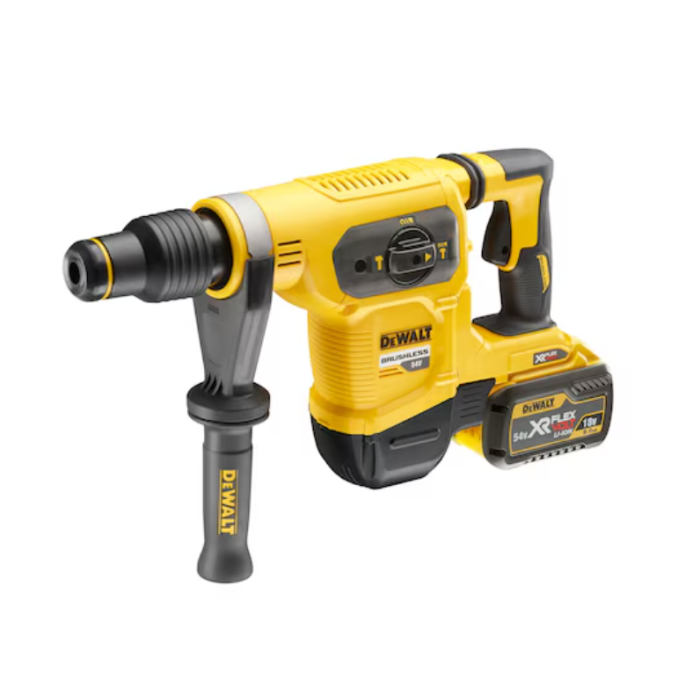 DCH481N-XJ, 54V Flexvolt Cordless Hammer Drill, SDS Plus, 40mm (Bare Unit)