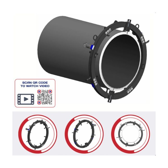 Tsfc60 Split Frame Clamshell 48 - 60"