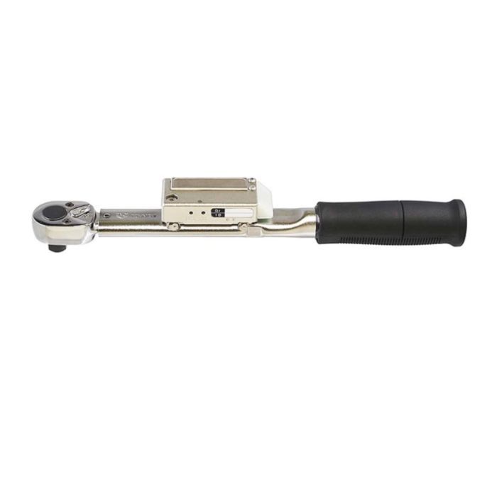 3/8" Sq Dr Ratchet Head Preset Torque Wrench, 10～50 N.m w/Limit Switch