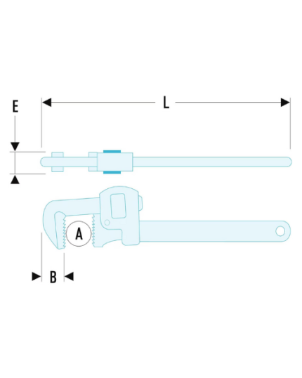 131A - Steel Stillson Pipe Wrench