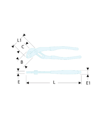 170A - Standard Multigrip Plier