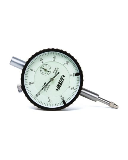 Shockproof Dial Indicator, Range 10mm, Graduation 0.01mm, Accuracy 17μm