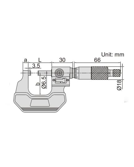 Outside Micrometer With Counter (50-75mm)