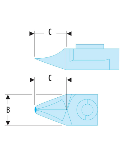 416.PMT - Thin Nose Tip Handling Cutters