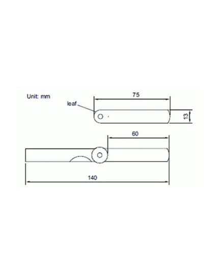 0.04mm - 1mm [60mm] 25 Leaf Straight Feeler Gauges (DIN 2275)