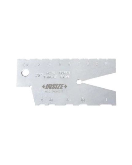 Thread Gauge: For ACME Thread Type, 29° Angle, Steel