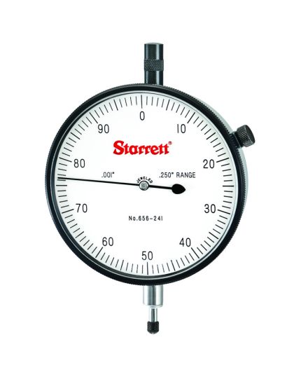 Dial Indicator, 0 -.250", .001" Grad