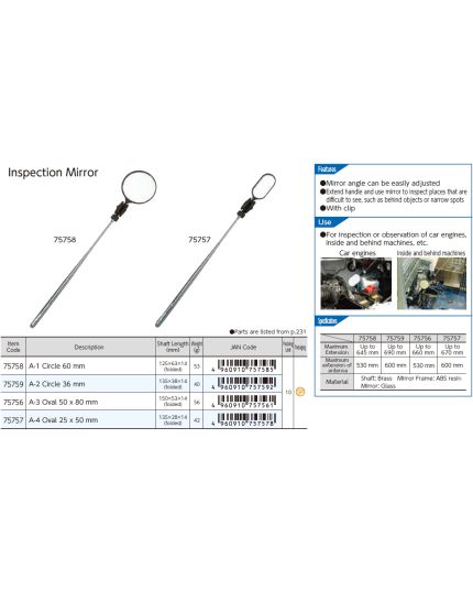 Inspection Mirror