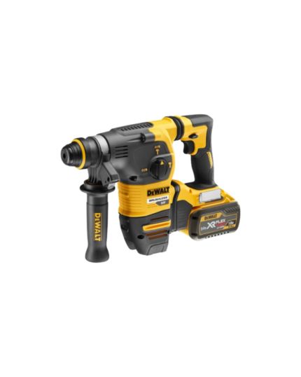 DCH333NT-XJ, 54V Flexvolt Cordless Hammer Drill, SDS Plus, 30mm (Bare Unit)