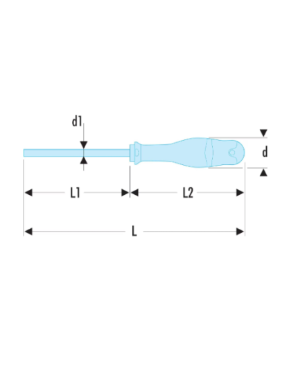 AT - Slotted Protwist Screwdriver