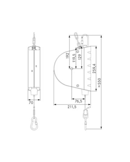 AUTOSTAT spring balance Type-7221