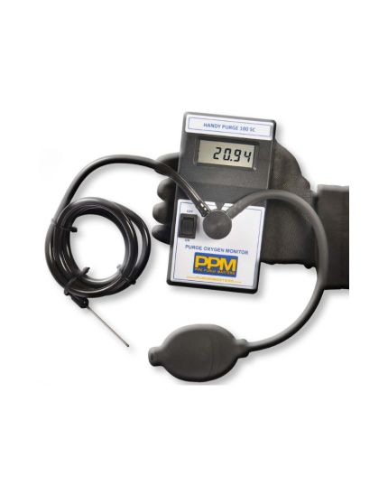 Handy Purge 100 Self Calibrating Weld Purge Monitor, Measures Oxygen Levels Down To 0.01% (100Ppm)