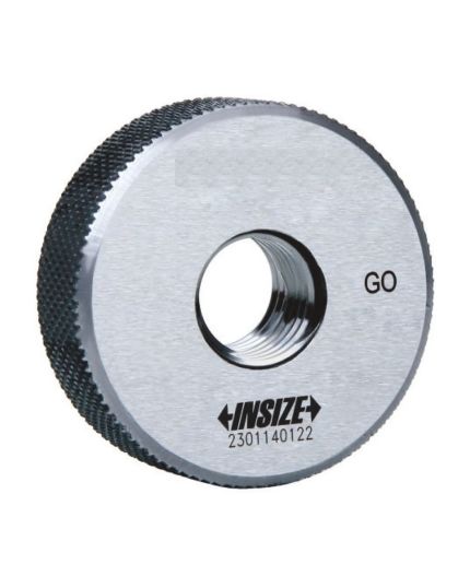 Threaded Ring Gauge: M24 x 3.00 Thread Size, Go (Plus), 6G Thread Class, Metric, Tool Steel