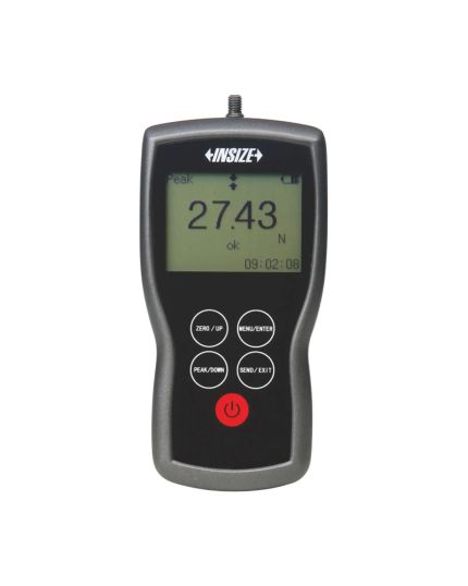 Digital Force Gauge: 2.2 lbf Max Force Measured, 0 lbf Min Force Measured, 0.0005 lbf, LCD