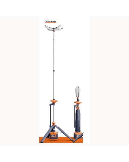 PL-300 Portable Rechargeable Petal Light Tower, 1.58-3.4m, IP66