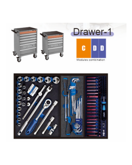 117 pcs Tool Kit E-1