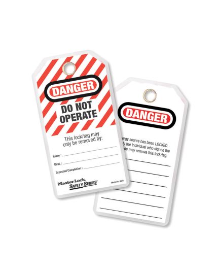 Lockout Tags (DO NOT OPERATE) Safety Tag (PKT12)