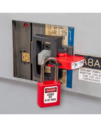 Circuit Breaker Lockout: Clamp-On, For 480/600V AC Volt