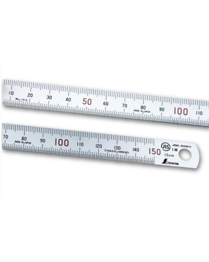 H101 Stainless Steel Ruler Hard Chrome Finish