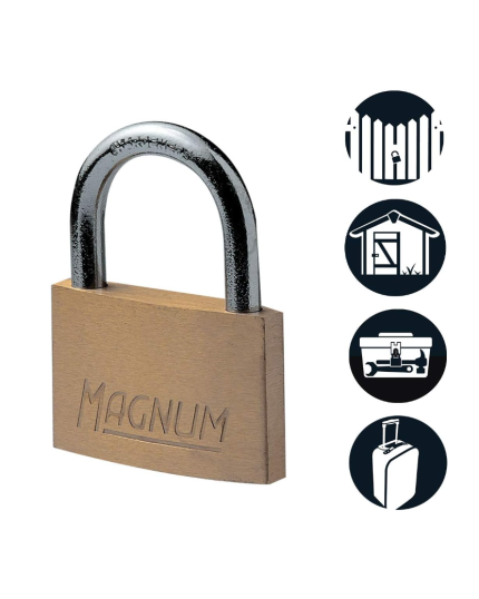 40mm Magnum Economy Brass Padlocks