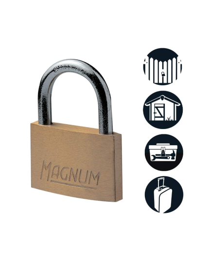 50mm Magnum Economy Brass Padlocks