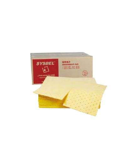 CP0001Y Absorbent Pad, 16Gal/ 60L, 100 Pcs/Box