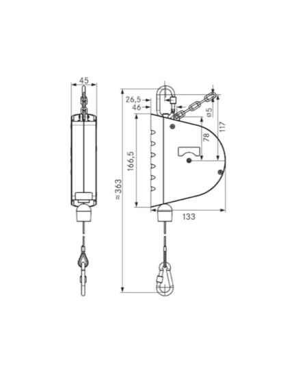 AUTOSTAT spring balance Type-7212