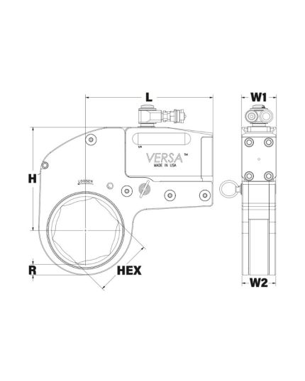 VERSA Limited Clearance Torque Wrenches