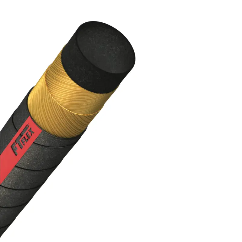 Oil Discharge Hose Black 2 5/8" 10 Bar 30m per roll