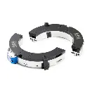 TAG Split Frame Clamshell 18" - 24" Double Pneumatic