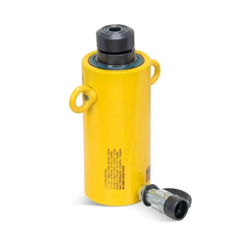 RT2111 198 kN Capacity, 300 mm Stroke, Multi-stage, Telescopic Hydraulic Cylinder