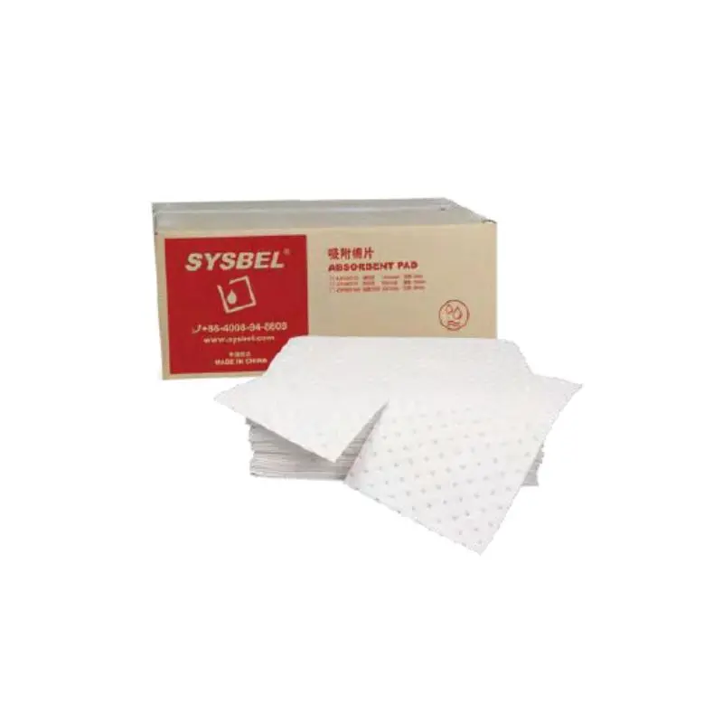 OP0001W Absorbent Pad, 16Gal/ 60L, 100 Pcs/Box