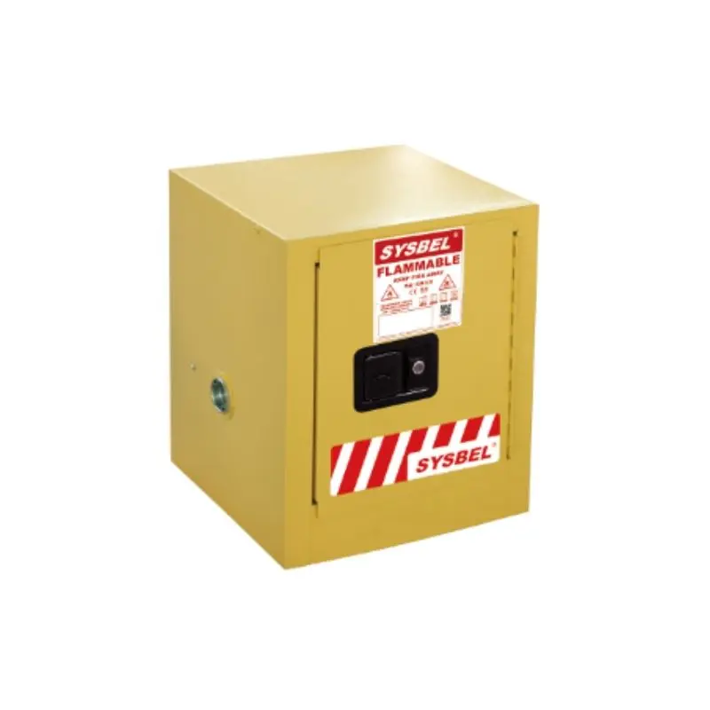 FLAMMABLE CABINET SINGLE DOOR/MANUAL - SIZE : 56x43x43cm