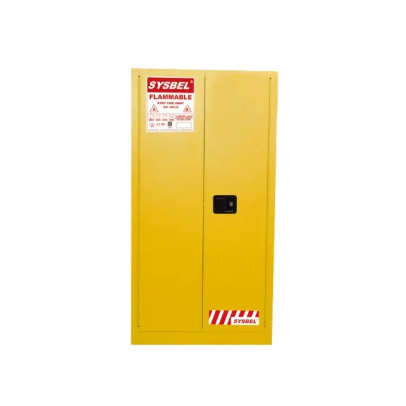 SAFETY CABINET FULL HEIGHT WITH 2 MANUAL DOOR - 60 GALLON - SIZE : 165H x 86W x 86D