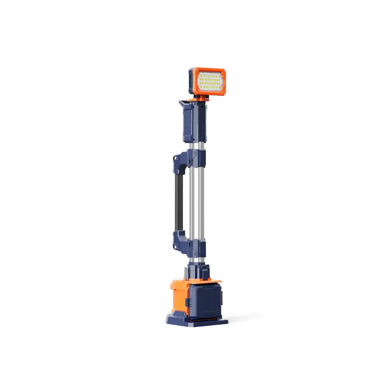 PORTABLE RECHARGEABLE LIGHT TOWER, 0.88~1.4 MTR, IP66, 4,000LM (BATTERY), 4~44 HOURS C/W 1EA D24-100 BATTERY & 1EA MC-1 CHARGER