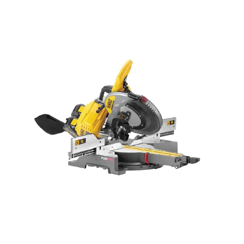 DEWALT DHS780T2 54V XR FLEXVOLT 305mm Mitre Saw c/w 2 12.0Ah Batteries & 1 Charger