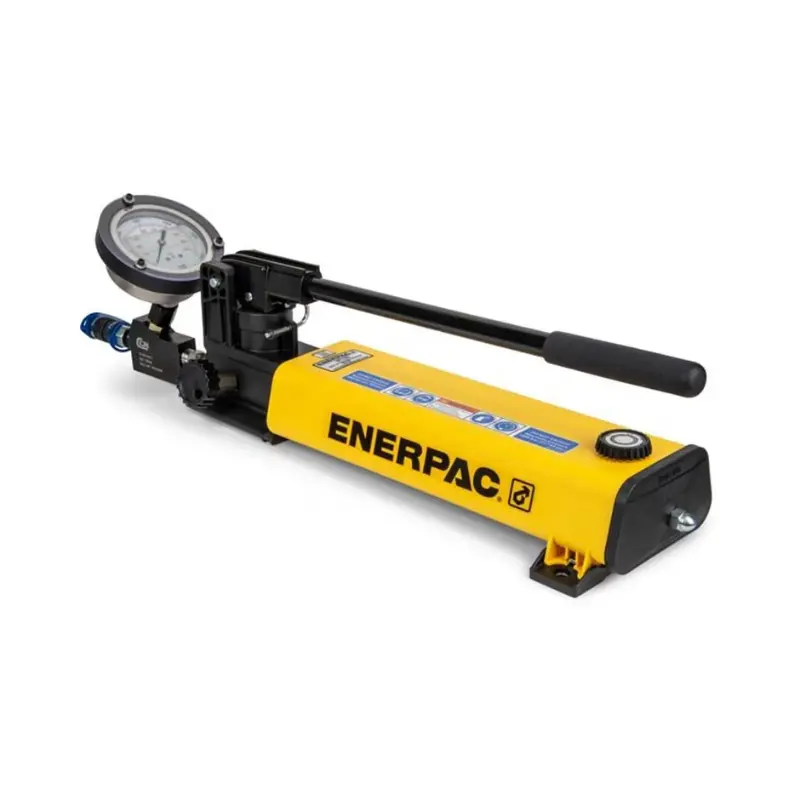 HPT1500, Two Speed, High Pressure Hydraulic Hand Pump with Gauge, 1500 bar