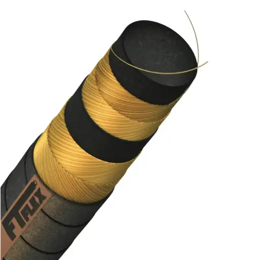 [01-SLS-17-100FT] Drillng Mud Suction Hose Black 4" 17 Bar 30m per roll