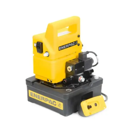 [PUJ1400E] PUJ1400E Two Speed, Economy Electric Hydraulic Pump, 4/3 Manual Valve, 230V, For use with Double-Acting Cylinders