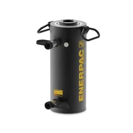 [RARH1506] RARH1506 1489 kN Capacity, 150 mm Stroke, Double-Acting, Aluminum Hollow Plunger Hydraulic Cylinder