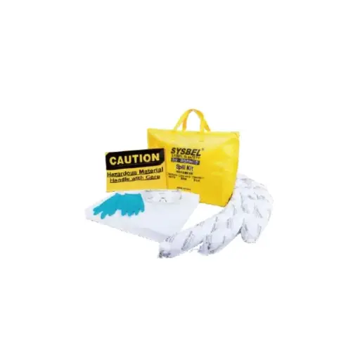 [SKIT001W] PORTABLE SPILL KIT WHITE 11.5GAL/43.5L