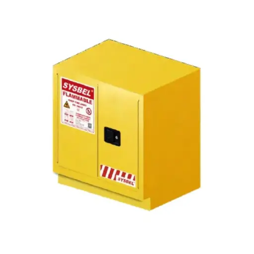 [WA0810190] UNDERCOUNTER FLAMMABLE CABINET - VOLUME : 19GAL/ 72L - DOOR TYPE : DOUBLE DOOR/MANUAL - DIMENSION : H91 X W76 X D55CM -